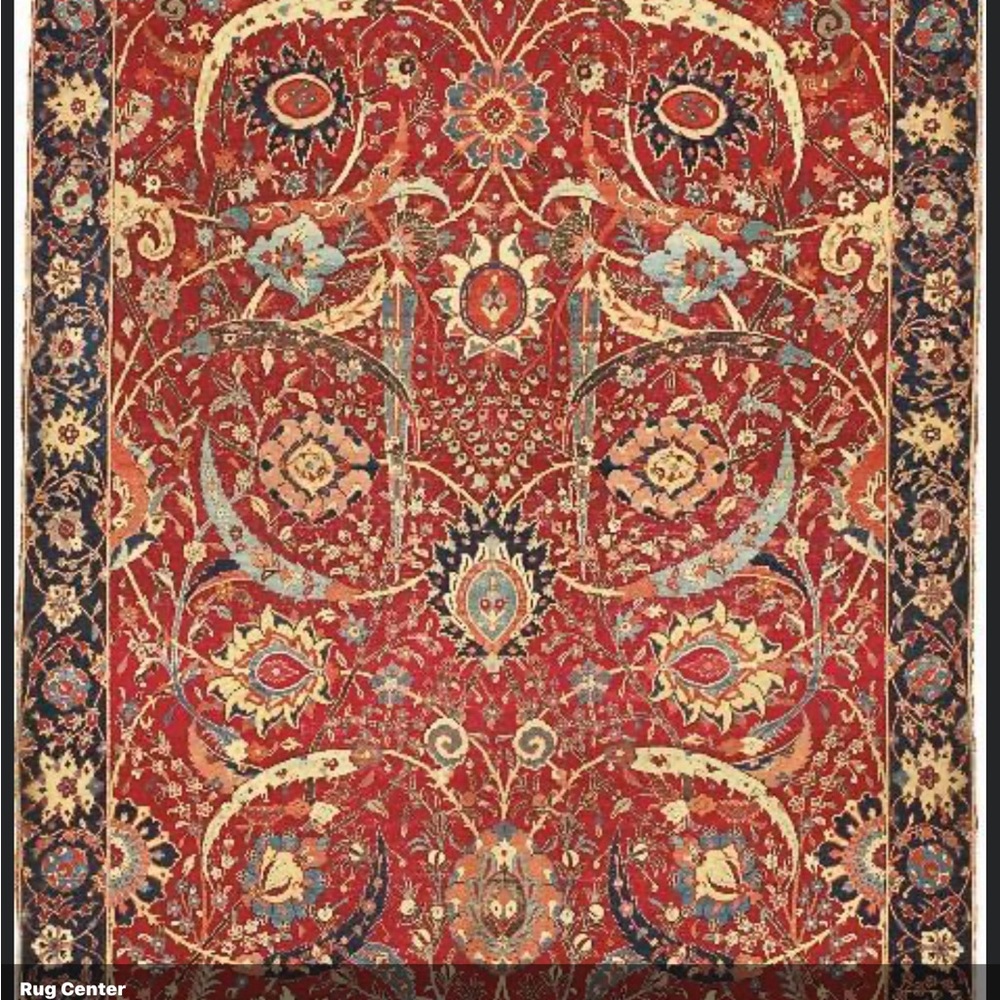 Hand Knotted Area Rug